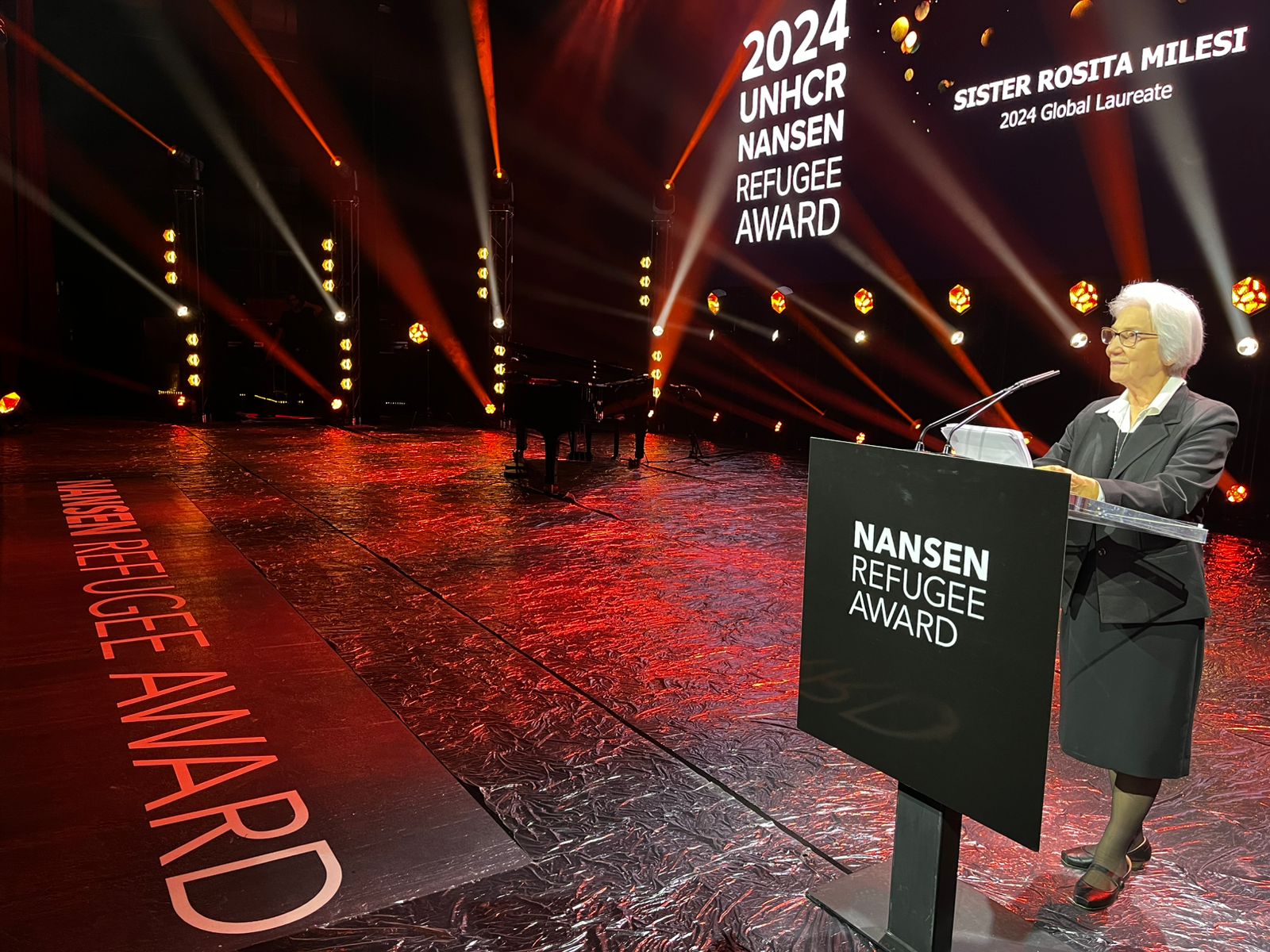 Irmã Rosita recebe reconhecimento global no Prêmio Nansen do ACNUR 2024