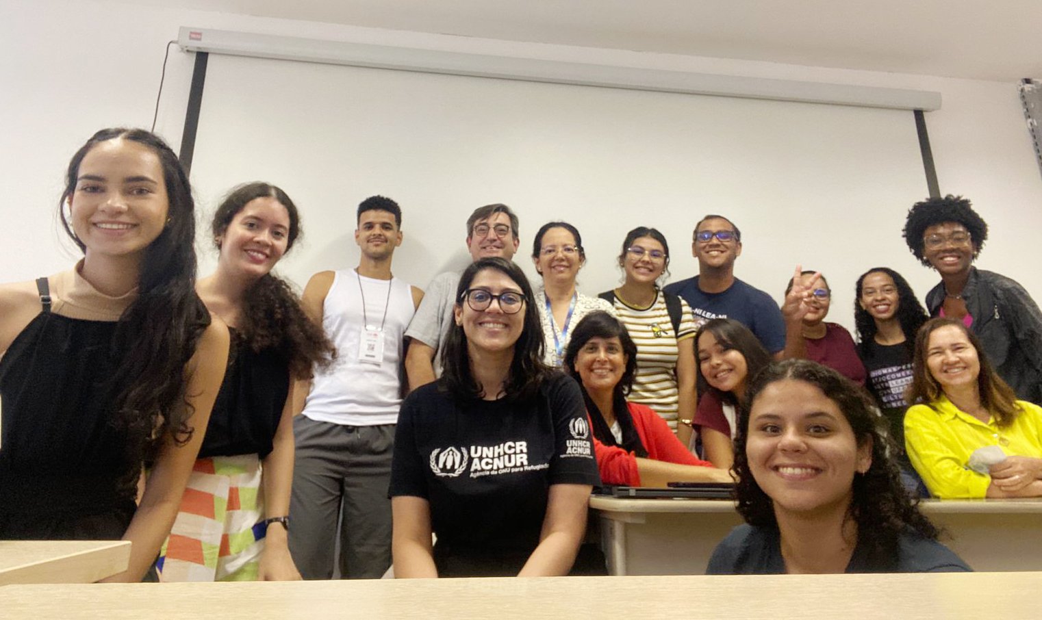 Workshop do ACNUR foi destinado a estudantes do curso de Línguas Estrangeiras Aplicadas às Negociações Internacionais da UFPB