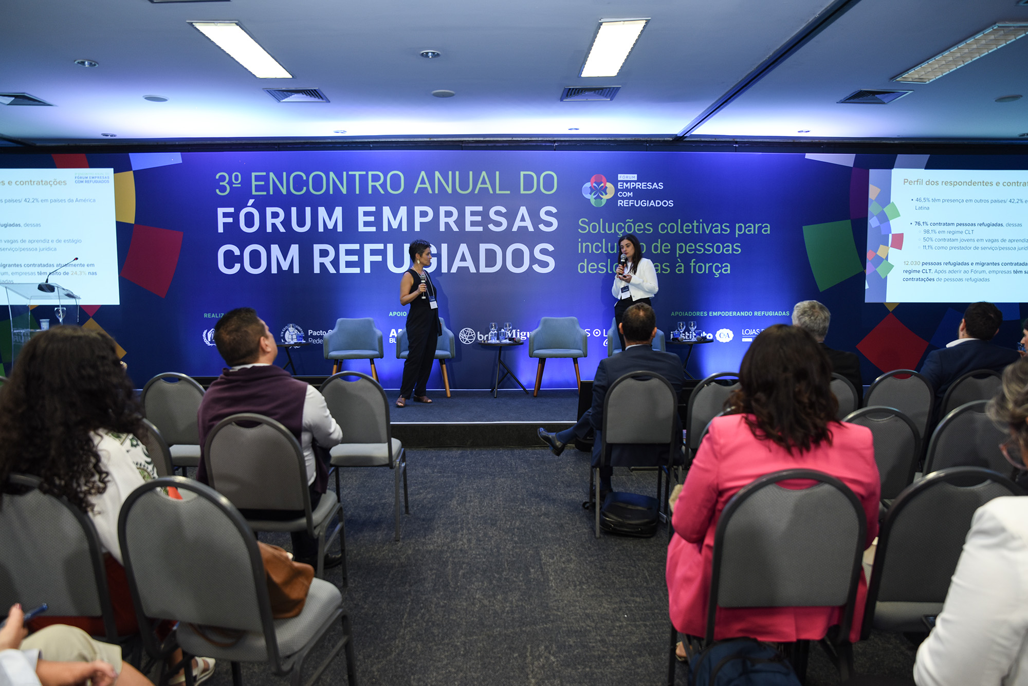 3º Encontro Anual do Fórum Empresas com Refugiados - apresentação de resultados