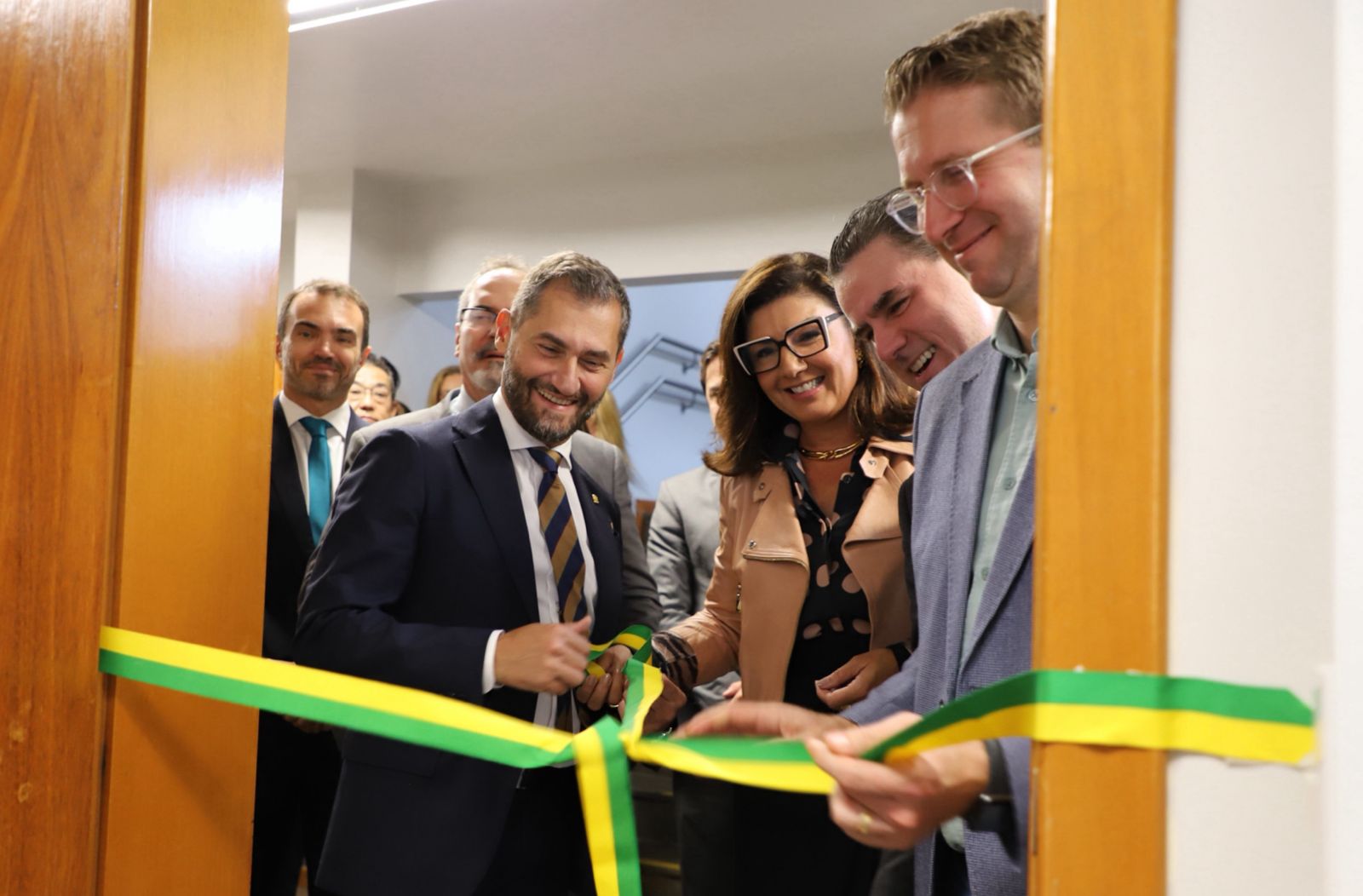 Inauguração do escritório permanente do ACNUR no Rio Grande do Sul, em espaço cedido pelo Ministério Público do Estado