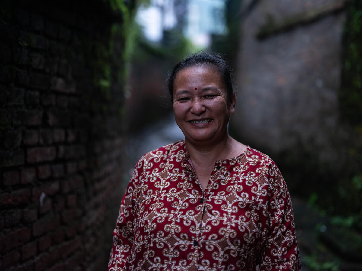 Nepal. UNHCR Nansen Refugee Award, 2024 Regional Winner for Asia and the Pacific, Deepti Gurung, fights for stateless people