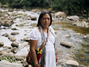 Esneda Saavedra, governadora do povo Yukpa