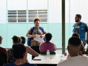 Equipe do ACNUR trabalha em apoio ao Governo e junto a demais organizações na resposta à emergência causada pelas chuvas em Minas Gerais