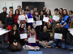 Curso sobre mediação intercultural foi oferecido a pessoas que já trabalham como mediadoras ou que pretendem iniciar na atividade