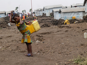 República Democrática do Congo. O ACNUR apoia os deslocados internos na implementação de medidas para evitar a propagação da mpox
