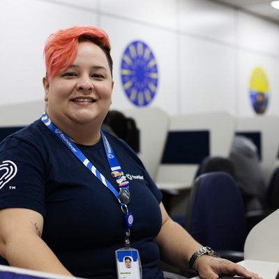 Kiria Flores, venezuelana contratada pela Foundever