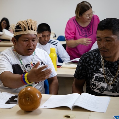 Lideranças Warao foram capacitadas para interpretação cultural em João Pessoa