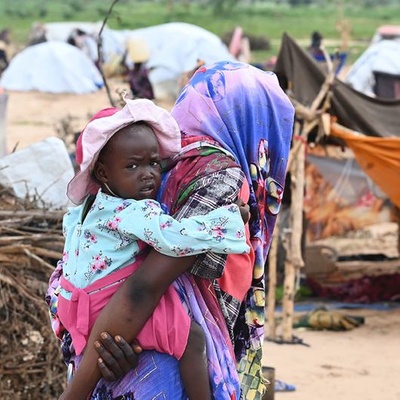 Mother and daughter from Chad 