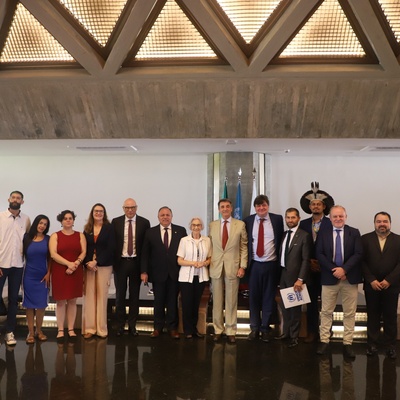 Evento de encerramento de projeto de ajuda humanitária em cooperação com Embaixada da Itália