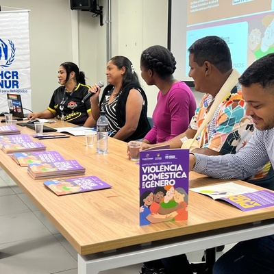 Lançamento de cartilha sobre violência de gênero em Porto Alegre (RS)