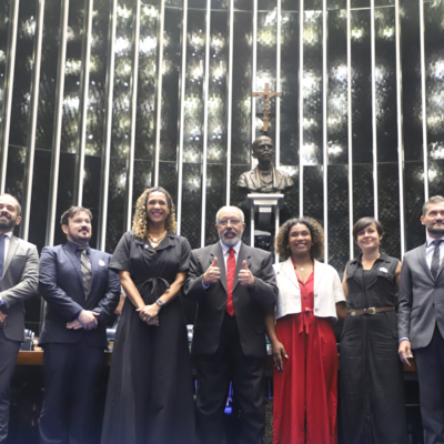 Representantes de diferentes ministérios, organizações não governamentais e instituições de governo compuseram a sessão comemorativa do Dia Internacional dos Direitos Humanos no Senado