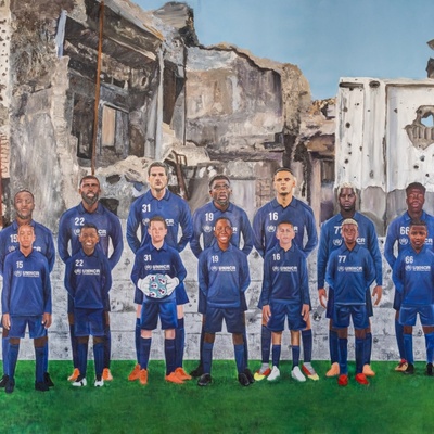 Pintura do Gamechanging Team