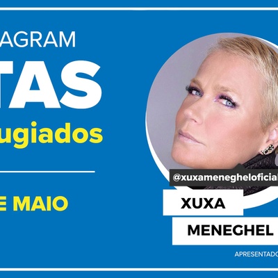 Letícia Spiller convida Xuxa para live em prol de refugiados