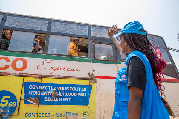Burundi. O ACNUR amplia o apoio a mais de 60.000 refugiados que fogem da RDC.