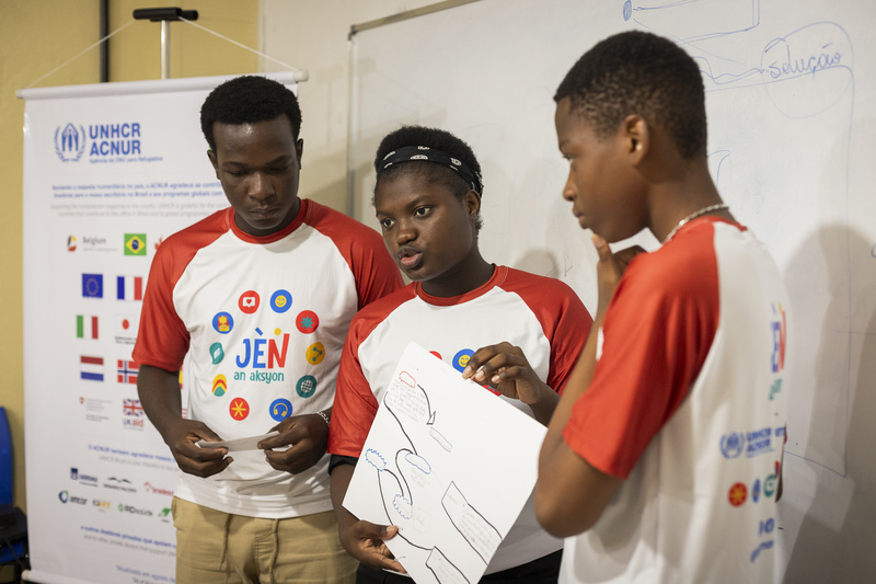Jovens em Ação - Haitianos