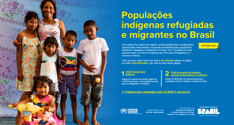 Painel das Populações Indígenas refugiadas e migrantes no Brasil