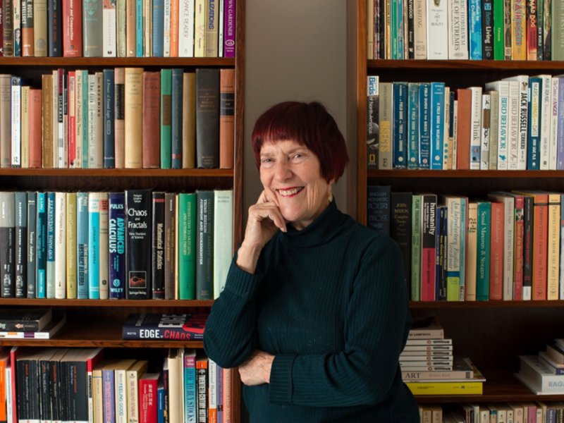 Ann Atkinson é uma doadora há anos do ACNUR e deixou seu testamento para a organização.
