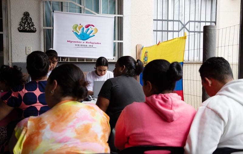Realização de censo junto a pessoas refugiadas e migrantes no RS