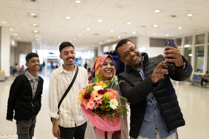 Greece: Rohingya family reunites in Athens and hopes for the future