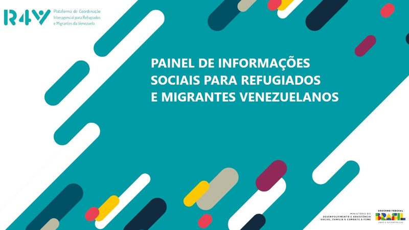 Painel de informações sociais sobre pessoas refugiadas e migrantes venezuelanas