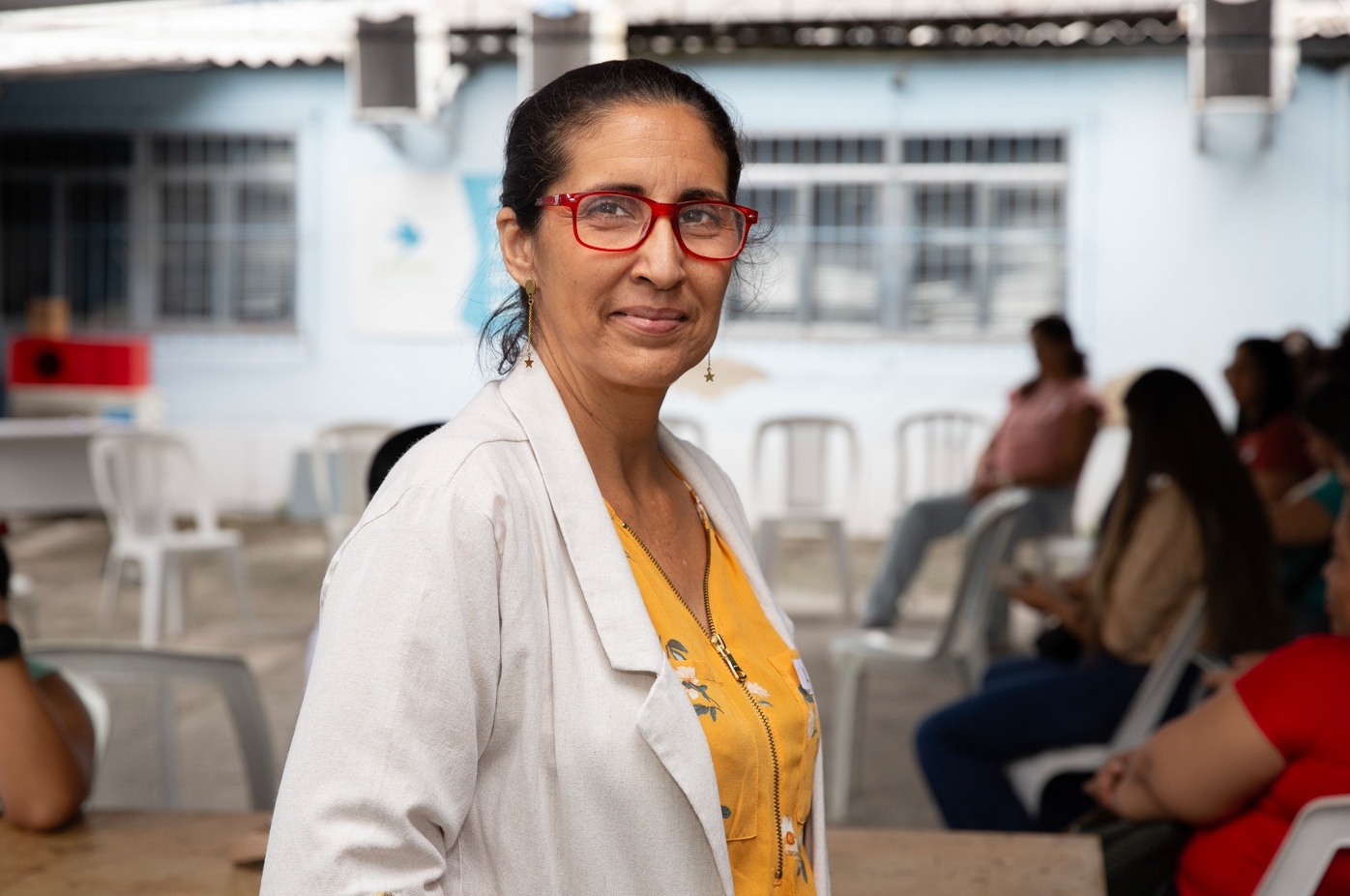 A cubana Beatriz participou das atividades no Rio de Janeiro e foi contratada