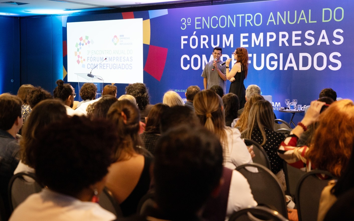 O ACNUR e seus parceiros promovem programas voltados para a empregabilidade de pessoas refugiadas e para o empreendedorismo com foco em geração de renda sustentável