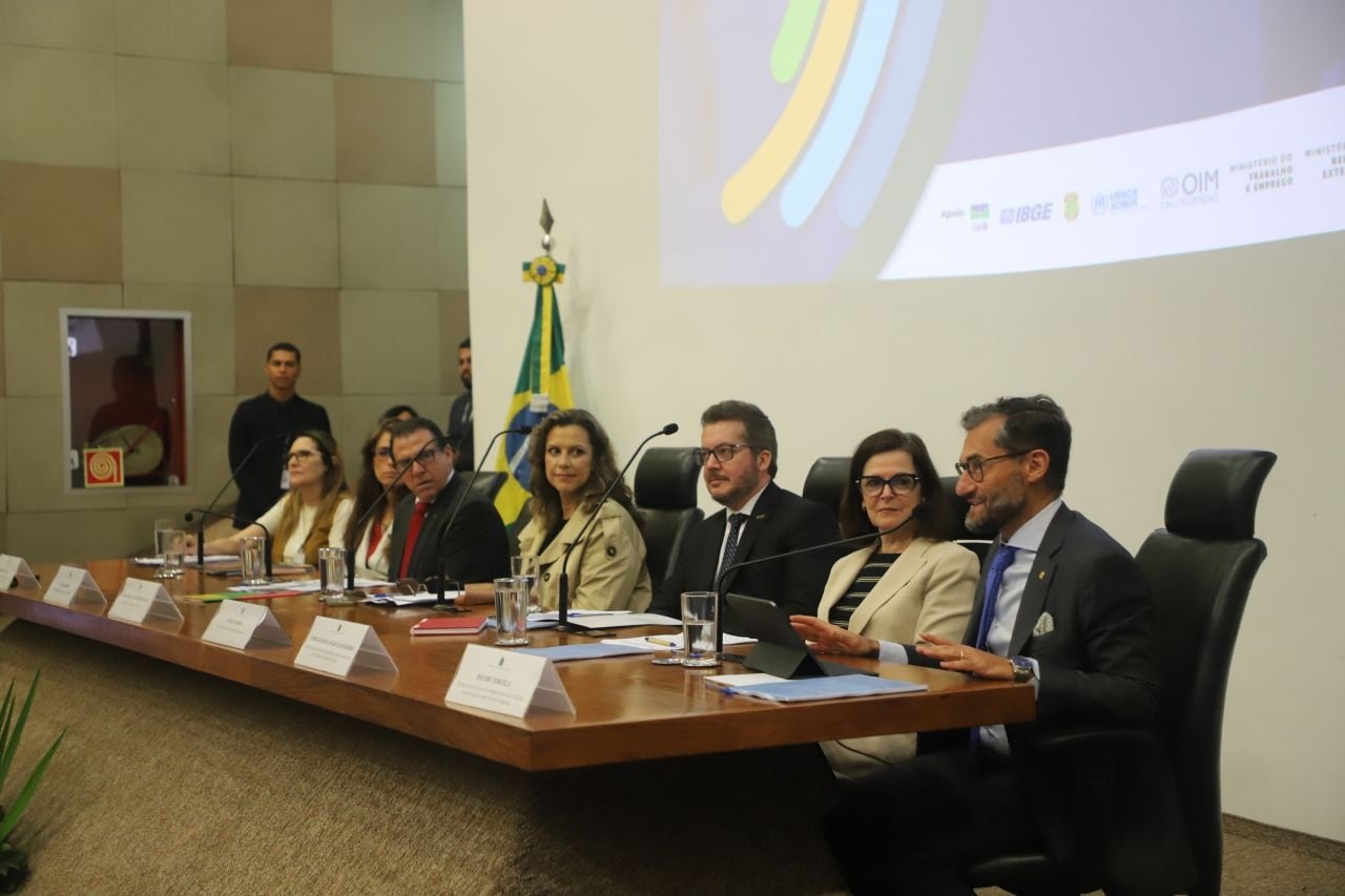 Autoridades debateram &uacute;ltimos dados referentes &agrave; integra&ccedil;&atilde;o socioecon&ocirc;mica de pessoas refugiadas e migrantes no Brasil