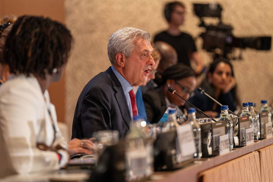 Switzerland. Closing session UNHCR’s 75th annual plenary Executive Committee