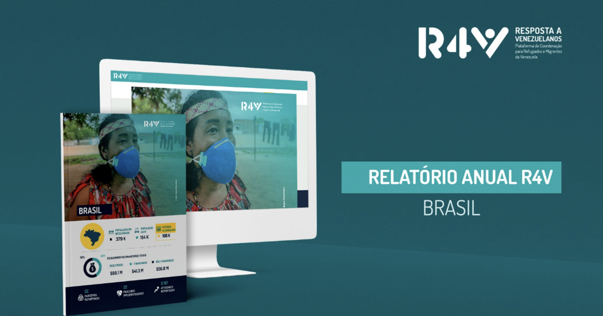 Em 2021, Plataforma R4V apoiou mais de 3 milhões de pessoas refugiadas ...