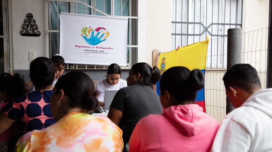 Realização de censo junto a pessoas refugiadas e migrantes no RS