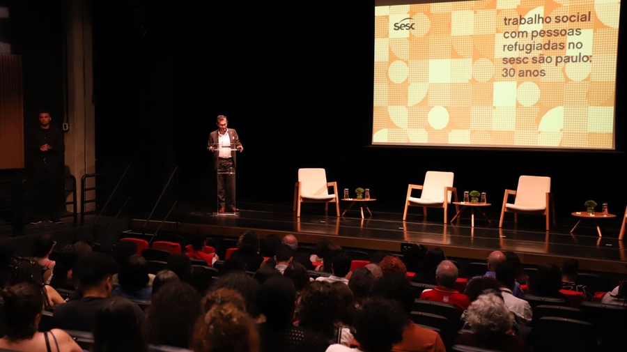 Evento de 30 anos de parceria com o Sesc SP