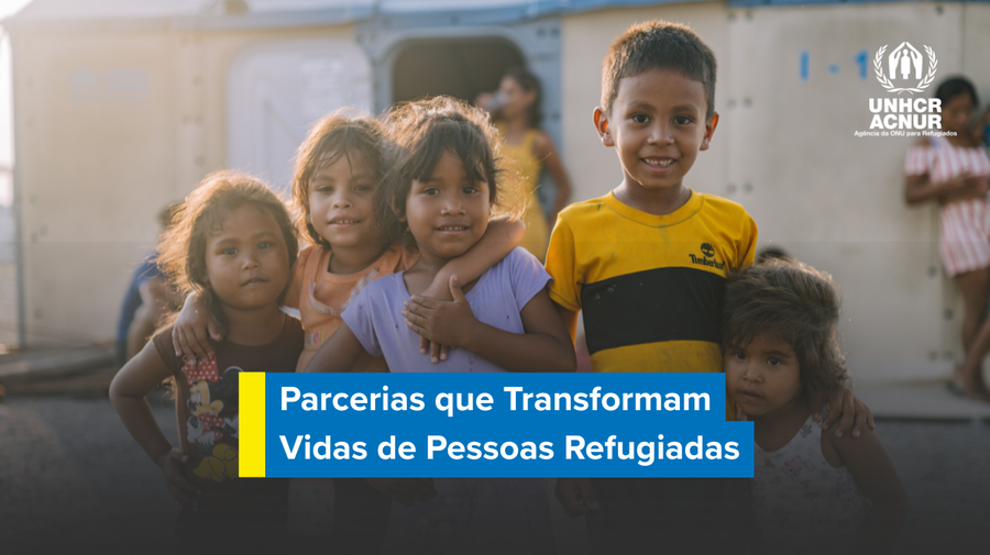 Crianças venezuelanas em abrigo indígena em Boa Vista
