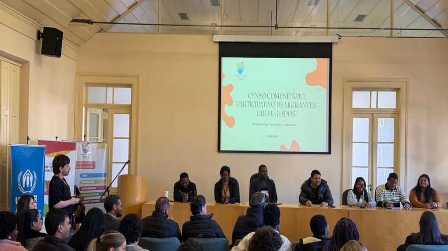 Evento de apresentação dos principais dados do censo contou com participação de pessoas refugiadas e migrantes, organizações da sociedade civil e representantes dos poderes público estadual e municipal