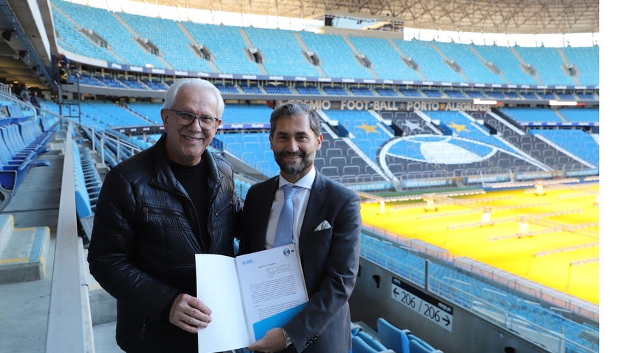 Assinatura de Memorando de Entendimento entre ACNUR e Grêmio