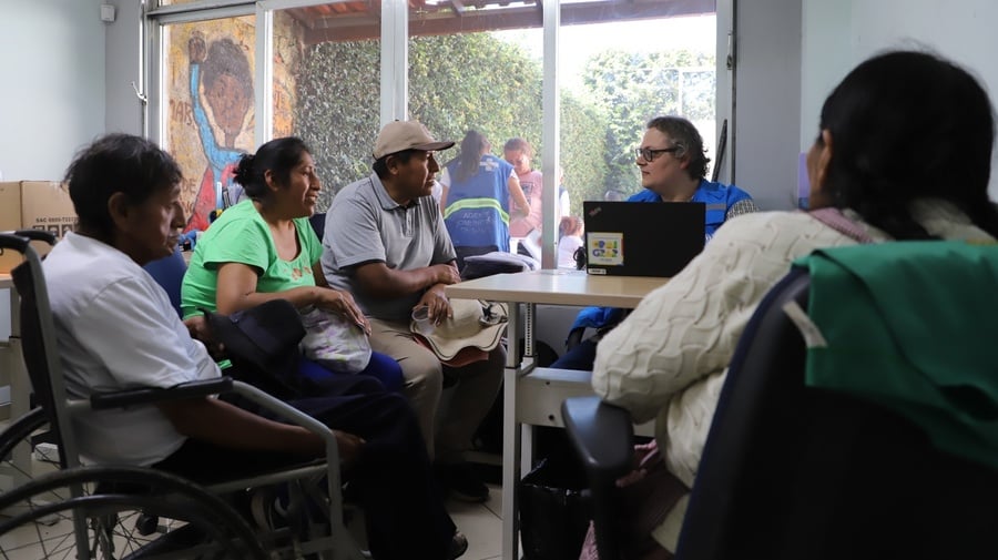 O pré-atendimento realizado no SASF beneficia famílias como de Elvira, que tem pais idosos e com restrição de mobilidade