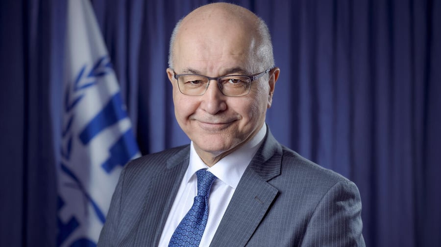 Switzerland. Barham Salih, UN High Commissioner for Refugees