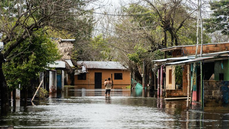 Inundaciones en Vichada, Colombia.
