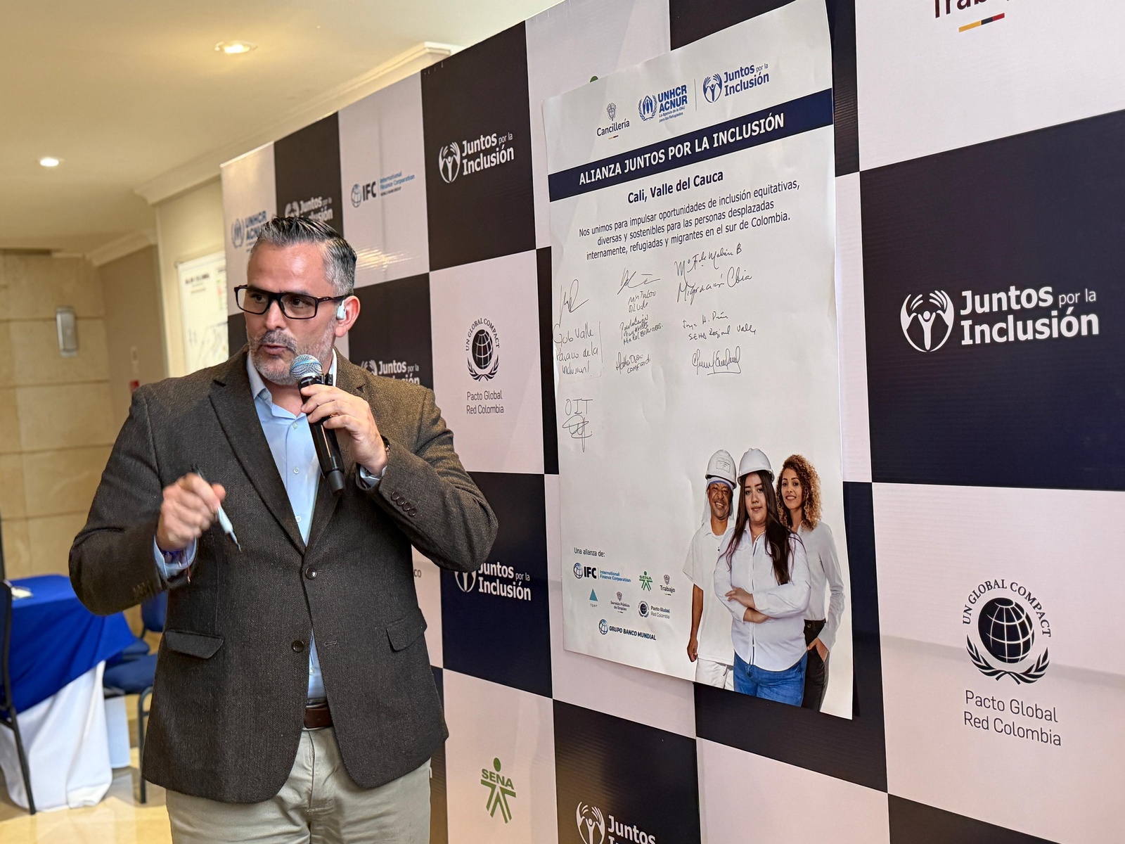 Lanzamiento Juntos por la Inclusión en Cali, 2026. 
