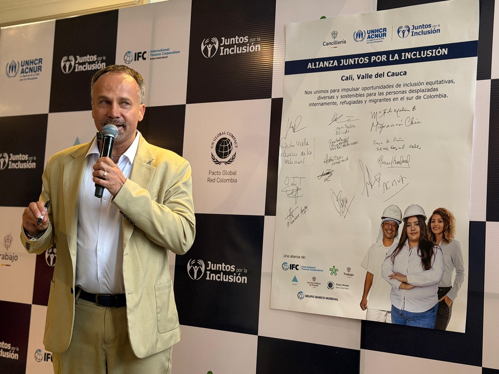 Lanzamiento Juntos por la Inclusión en Cali, 2026. 