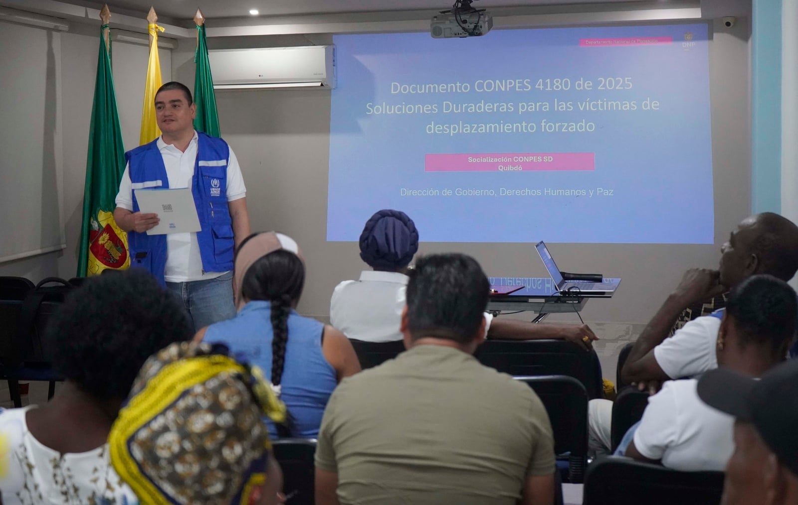 Taller de socialización en Quibdó 