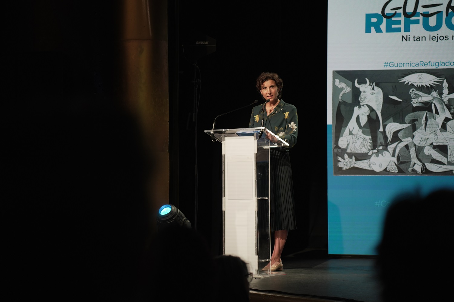 La Representante de ACNUR en España, Sophie Muller, inaugura el Foro España con los Refugiados.