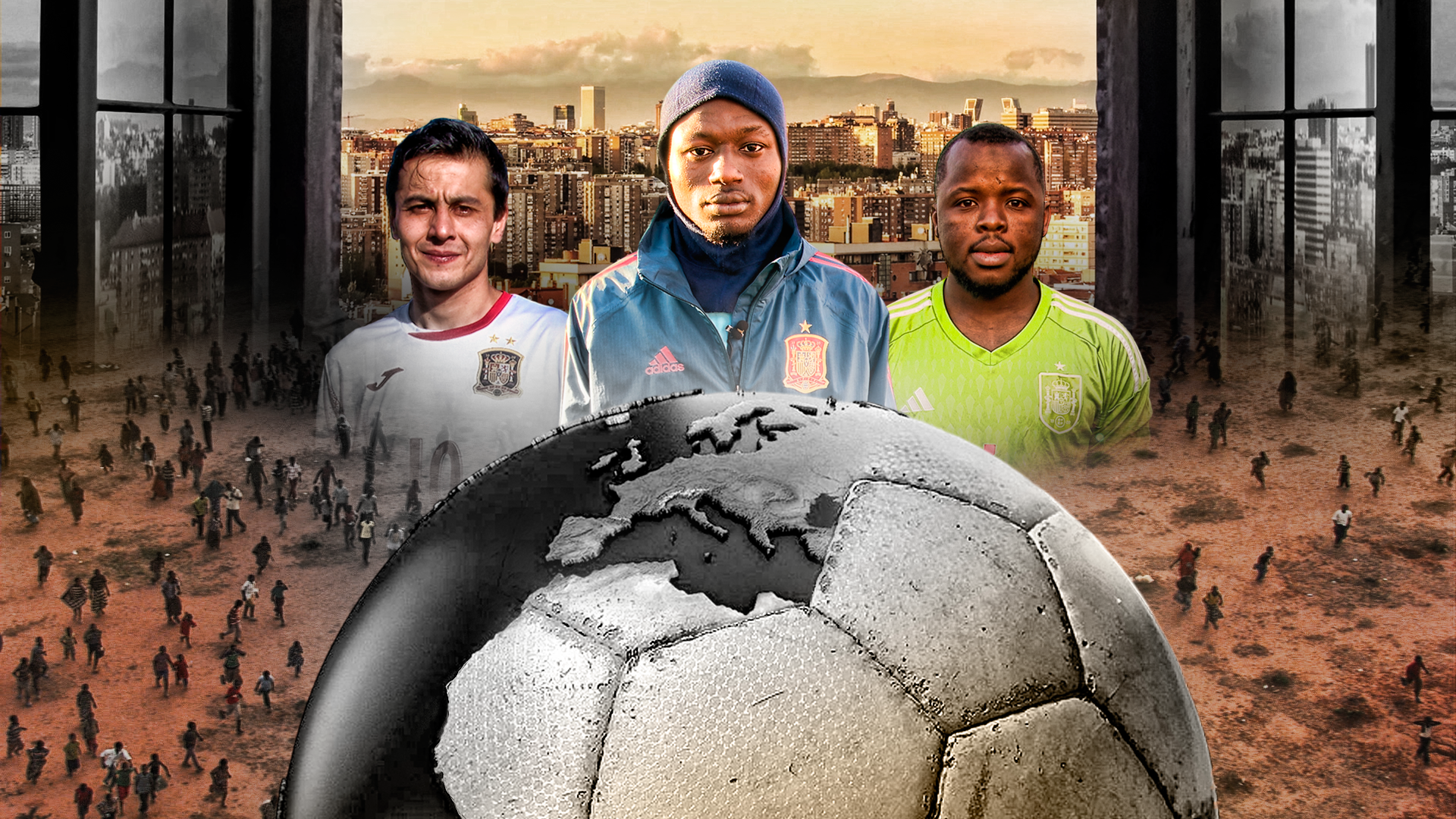 FÚTBOL REFUGIADO: del cayuco o la GUERRA a los sueños de SELECCIÓN