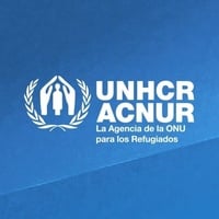 Logo de ACNUR en español