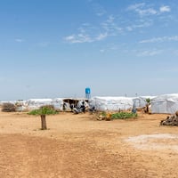 Un asentamiento de refugiados en la zona de Koro, en Malí, que actualmente acoge a cerca de 86.000 refugiados procedentes de Burkina Faso.