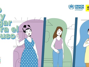"No hay lugar el abuso" es un video animado producido por ACNUR y Amnistía Internacional, con el apoyo de la Lotería Sueca del Código Postal.