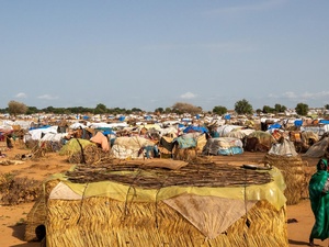 El asentamiento de Adré, en la provincia de Ouaddaï, Chad.