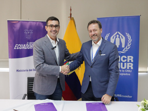 Ecuador se compromete a promover la inclusión y protección de personas en movilidad humana a través del deporte.