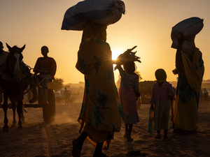 Chad. Más de 700.000 refugiados sudaneses han huido a Chad