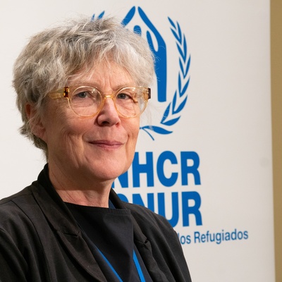 Grainne O'Hara, Representante de ACNUR en España.