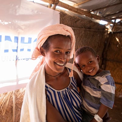 Sudan. High Commissioner visits Ethiopian refugees fleeing clashes